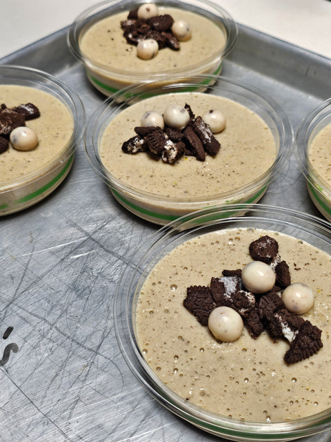 5 x NEW - Hersey's Cookie & Cream (Raisey's Recovery Pots)