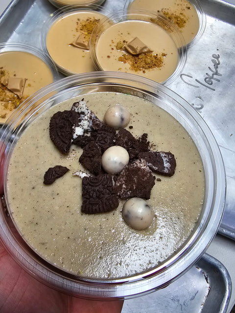 5 x NEW - Hersey's Cookie & Cream (Raisey's Recovery Pots)