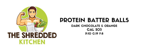 Batter Balls - Dark Chocolate & Orange