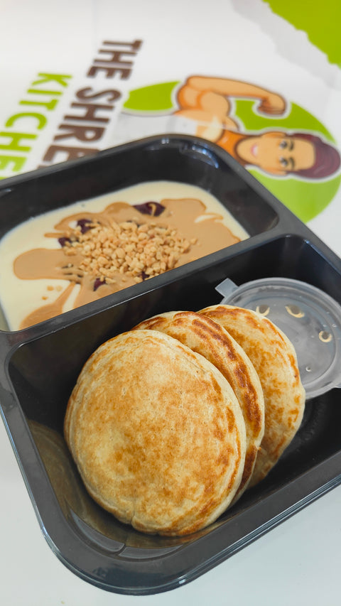 Peanut Butter & Jelly - Protein Pancakes