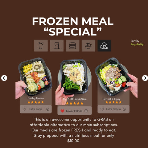 Frozen Meal - "SPECIAL"