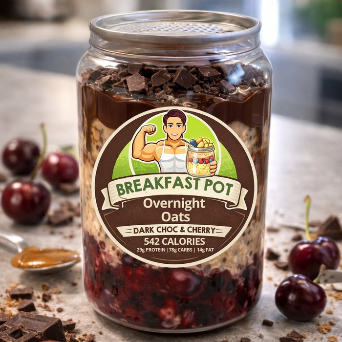 Breakfast Pot — Dark Choc & Black Cherry