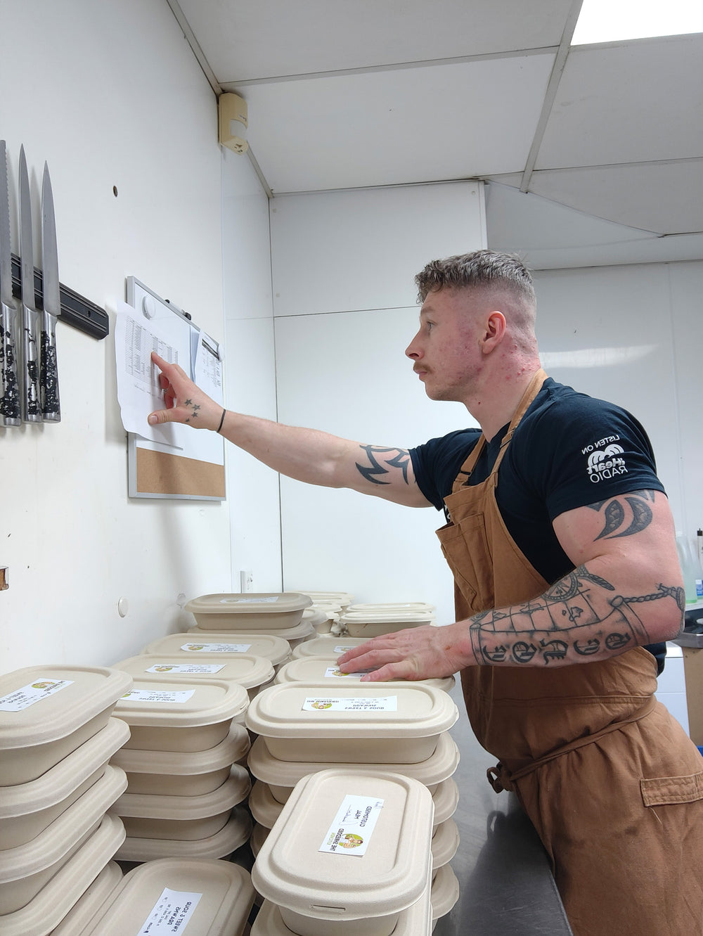 Kieran, founder of The Shredded Kitchen