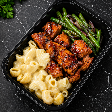 Hot Honey Chicken Mac n Cheese