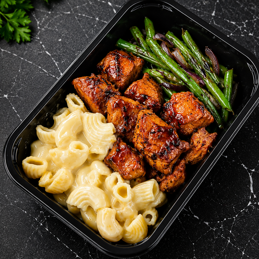 Hot Honey Chicken Mac n Cheese