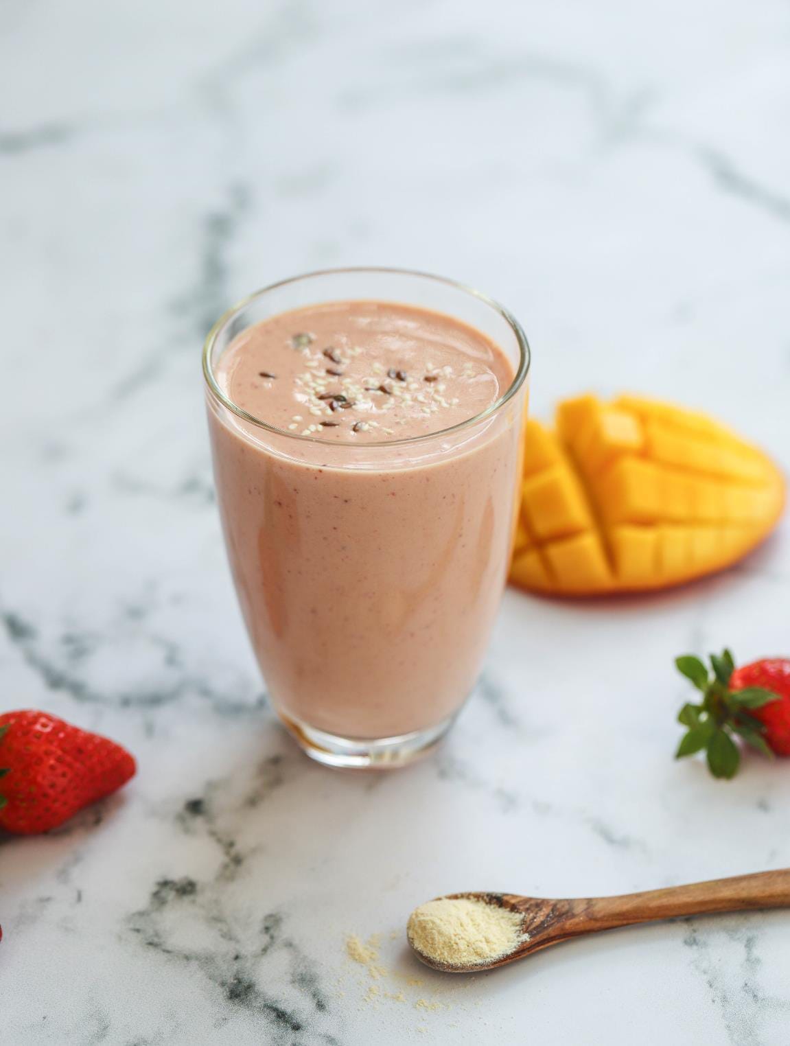The Mango-Licious Protein Smoothie